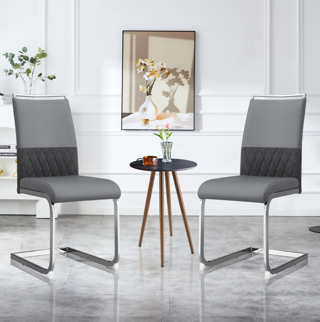SEDIA ergonomica 42x48x95 cm grigio metallo