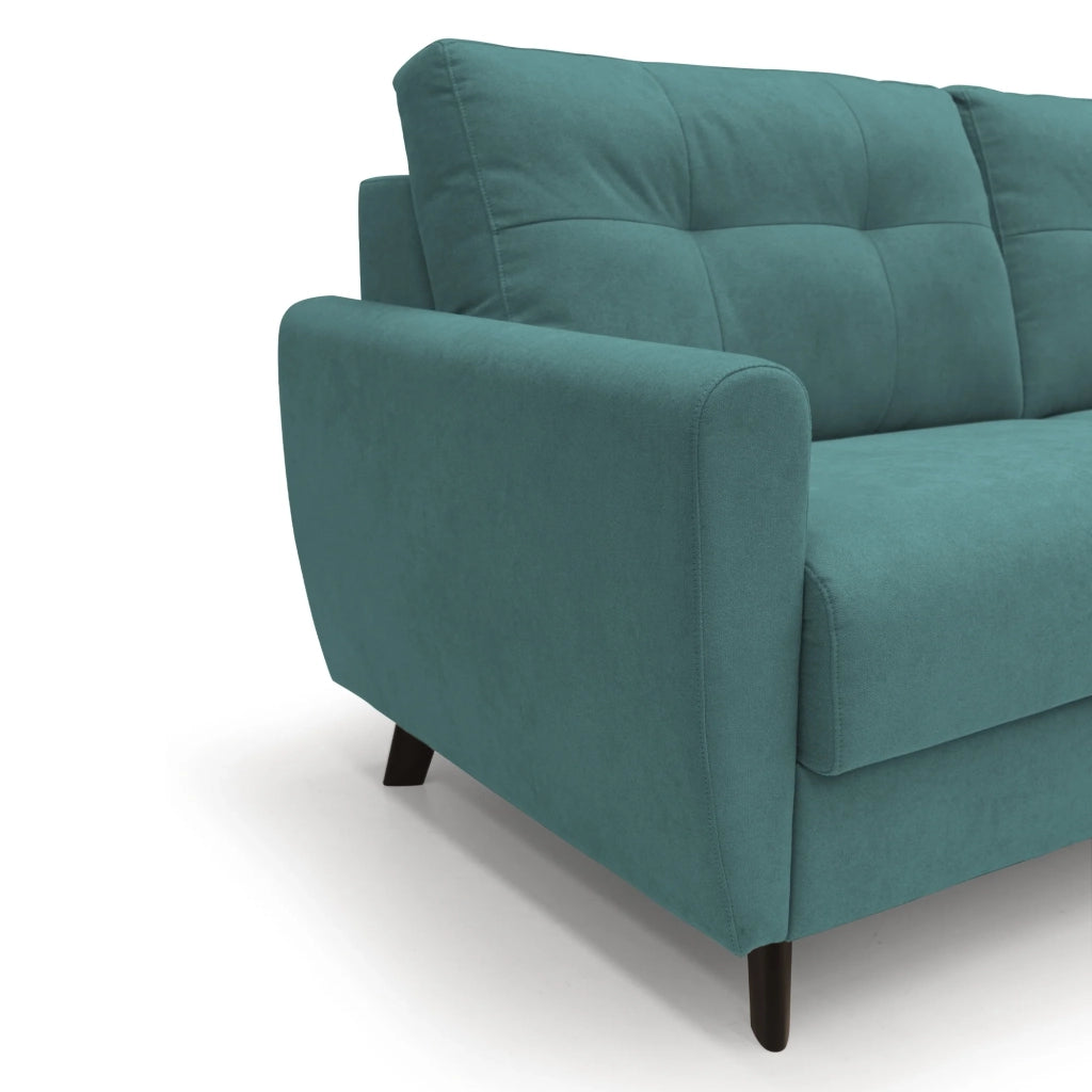 Callisto Divano letto matrimoniale 208 cm petrolio