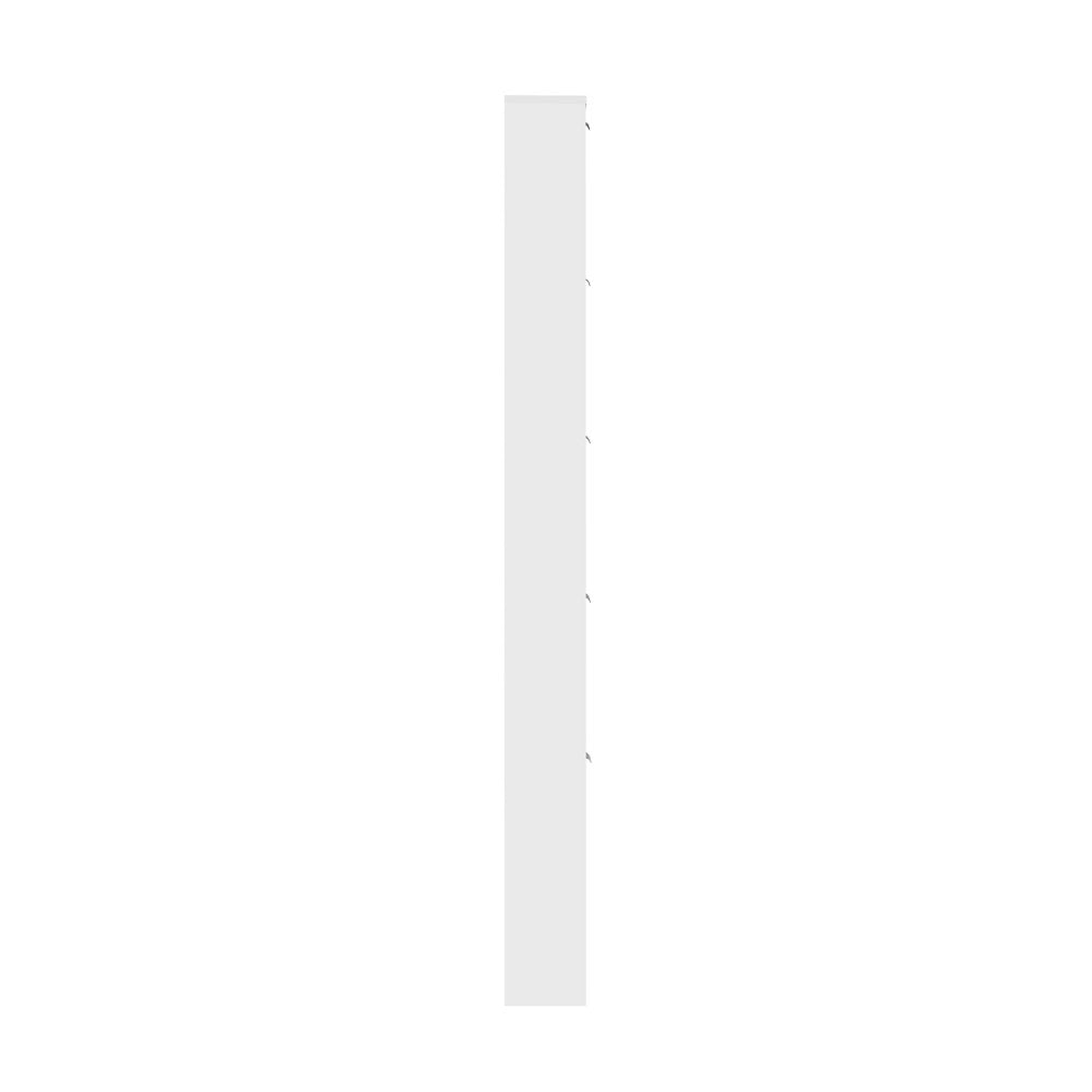Scarpiera specchio Koblenz 5 ante ribalta colore bianco