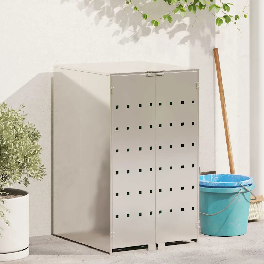 Magazzino per contenitori con coperchio sollevabile a gas per contenitore da 240L
