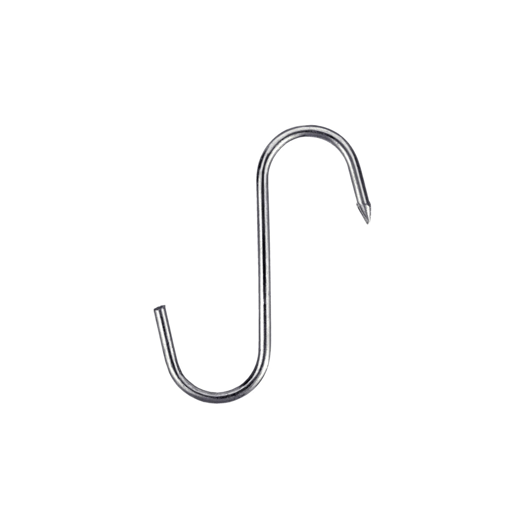 Gancio "macellaio" Ã˜ 3 mm. in acciaio Inox - 2 pz.