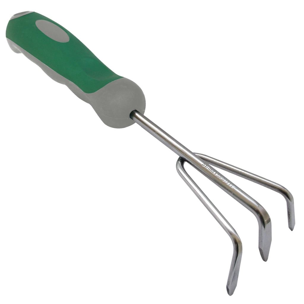 Raschietto Inox 3 Denti M/Bicom.Prestige