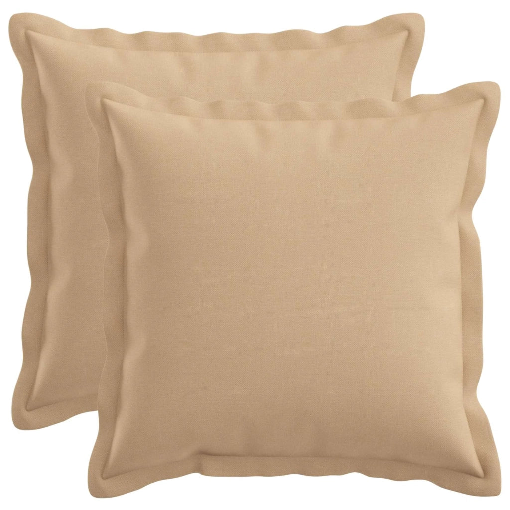 Cuscino con cuscino HOUTEN 2 pz Crema Lino 932758