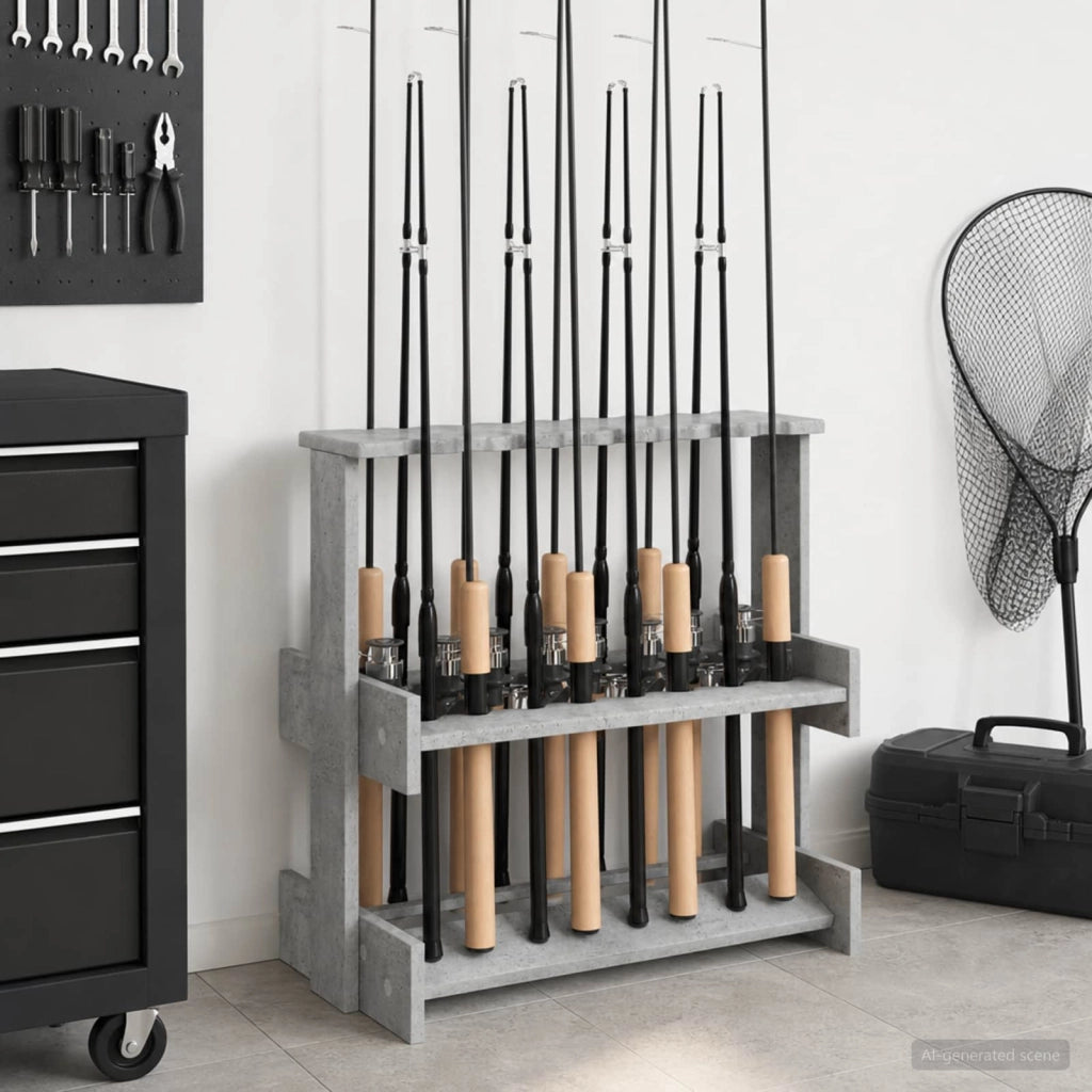 Supporto per canne da pesca Legno ingegnerizzato 3429737