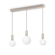 Lampada a Sospensione ODEON LED 20W Luce Calda Bianco Altezza Regolabile Ideal Lux