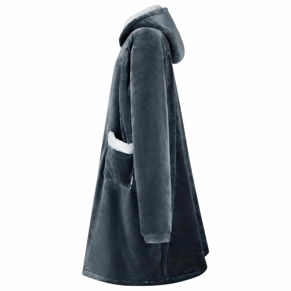 Felpa coperta Blu navy L Pile e Flanella CFW5223661