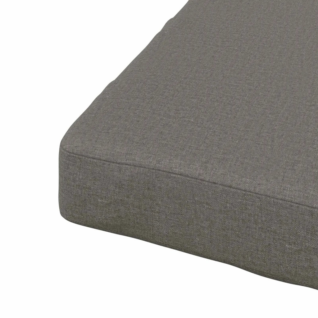 Cuscini per Seduta SOEST 4 pz 100% Poliestere Grigio 944722