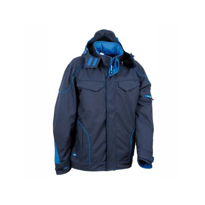 Giubbotto Poliestere Navy/Royal 54 Tecka Cofra