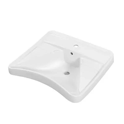 Lavabo sospeso per disabili 66 cm ergonomico con poggia gomiti