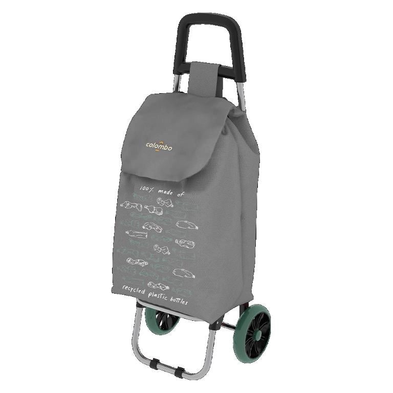 Carrello da Spesa in Tessuto Riciclato Greenwich CRL002 Colombo