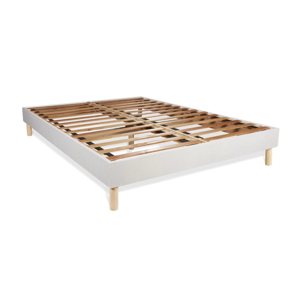 Kit rete e materasso Actiflex confort 130x210cm - Spessore : 26cm - Molle insacchettate e memory foam - Moderatamente rigido