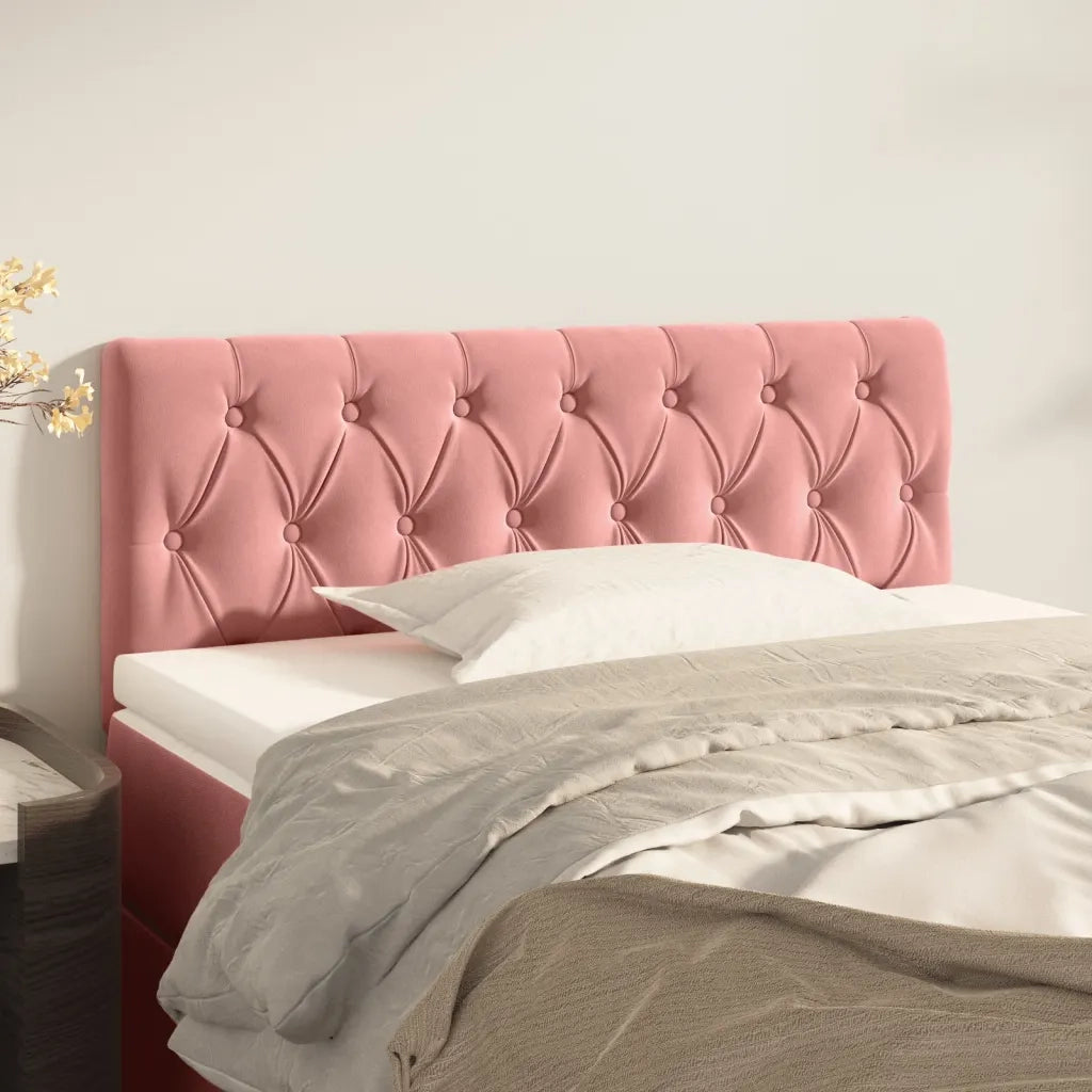 Testiera | Testata Rosa 90x7x78/88 cm in Tessuto