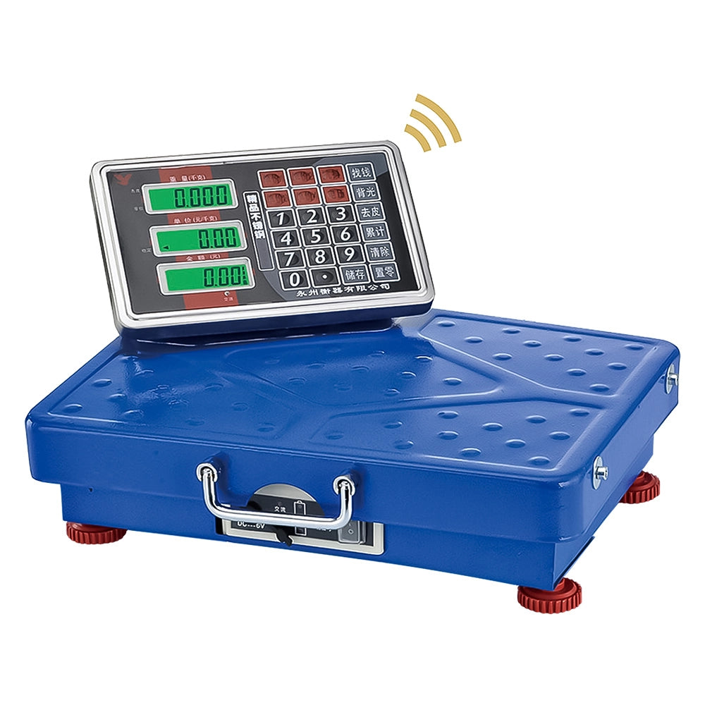 BILANCIA DIGITALE WIRELESS A PIATTAFORMA portata massima 300 kg  - KASART