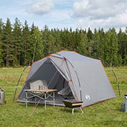 Tenda a tunnel 2 persona Grigio e arancione 42018570