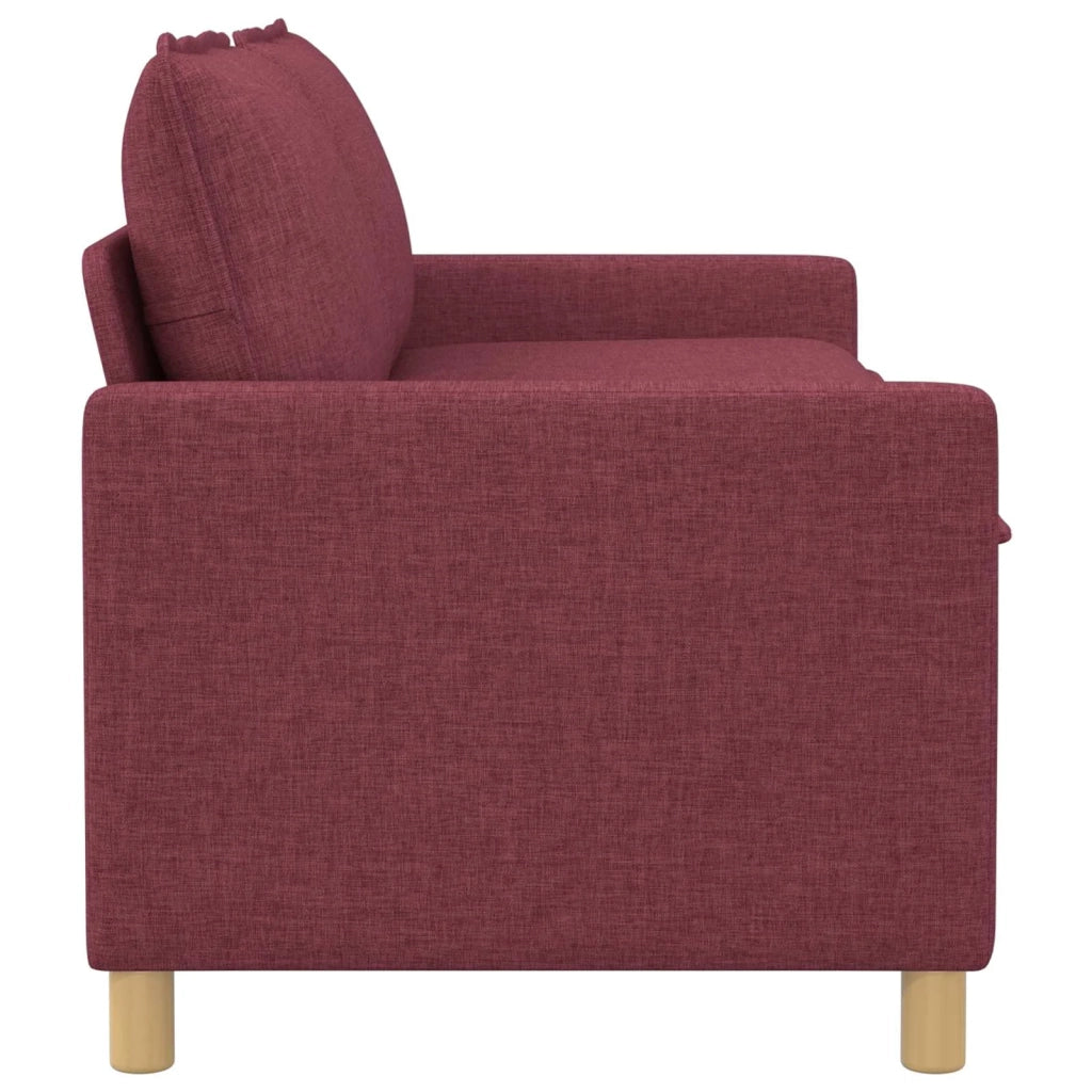 Divano Rosso Vino Tessuto 42028834
