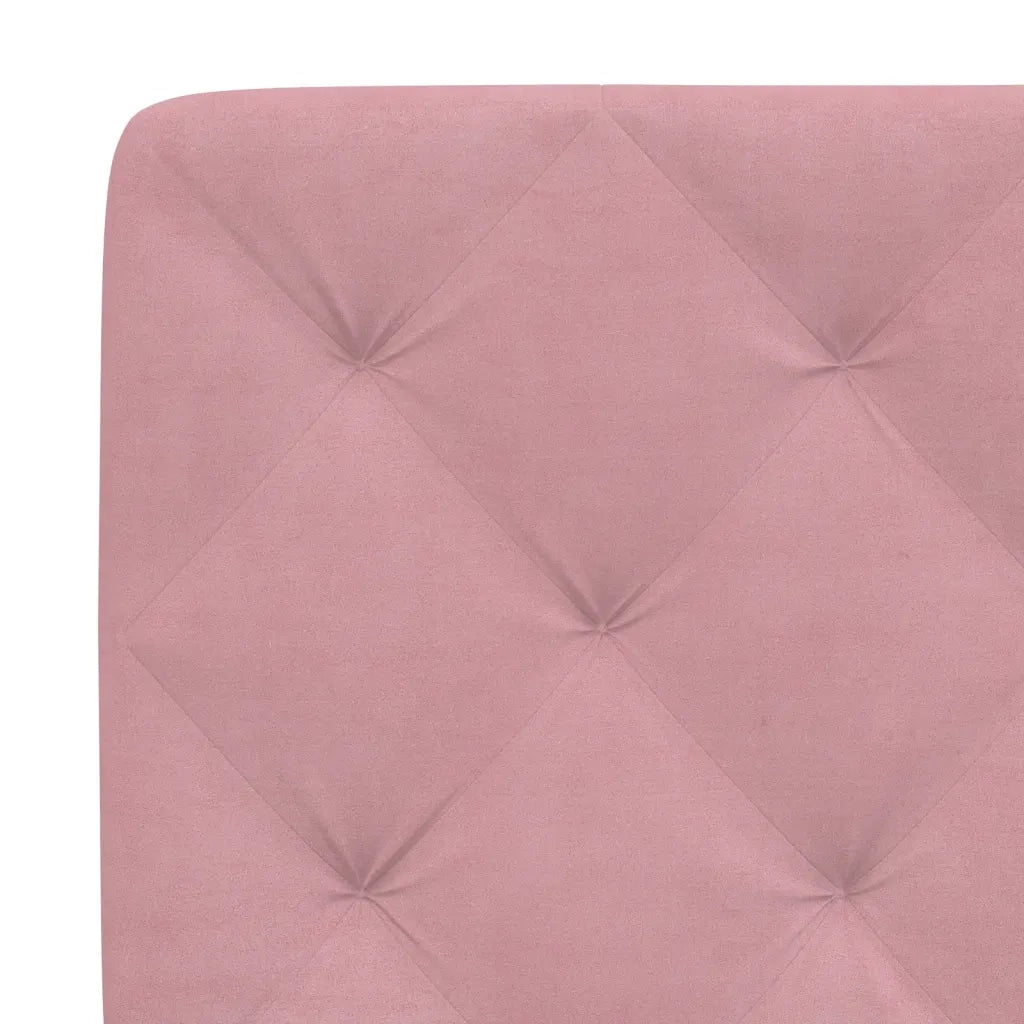 Cuscino Testiera Rosa 180 cm in Velluto CFW5474744
