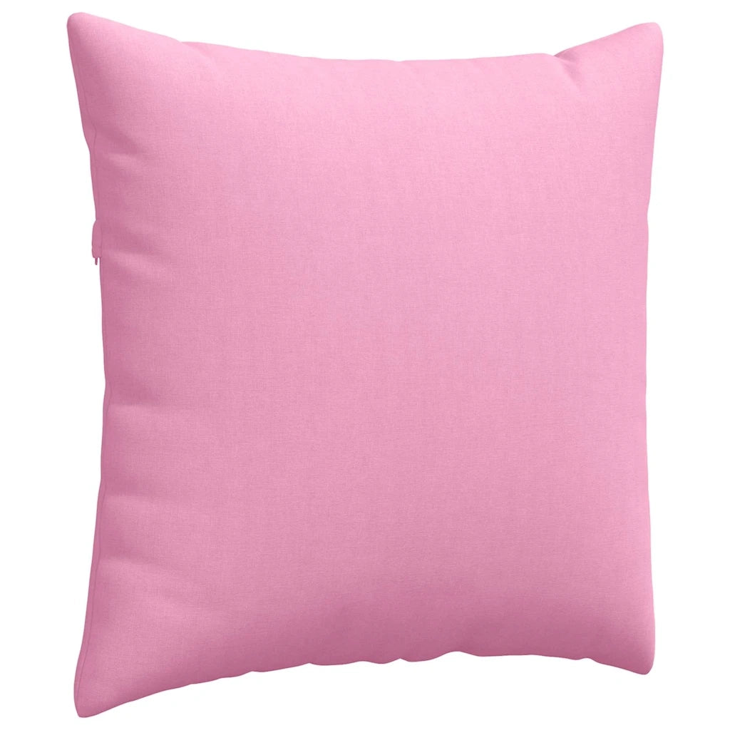 Cuscini da Divano 2 pcs Rosa 60 x 60 cm Tessuto 42014012