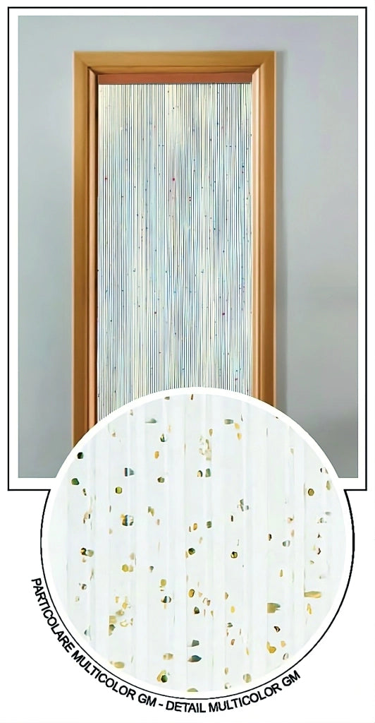 TENDA IN PVC GLITTER BEGONIA ROTOLO col. Multicolor 14.00 kg