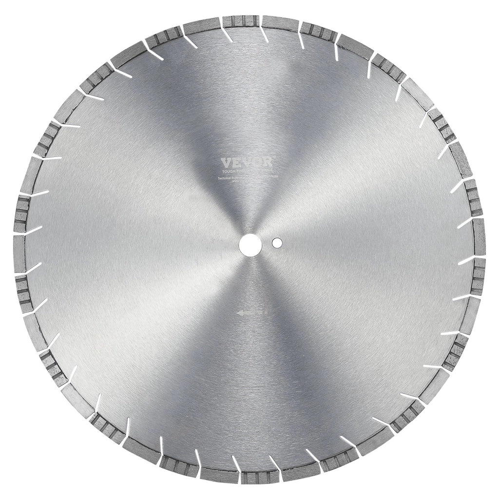 Disco Diamantato per Cemento 500 mm per Troncatrice Taglio Secco e Umido Foro 25,4 mm Segmenti 12 mm