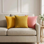 Cuscino con cuscino HEERLEN 2 pz Rosa Tessuto 924484