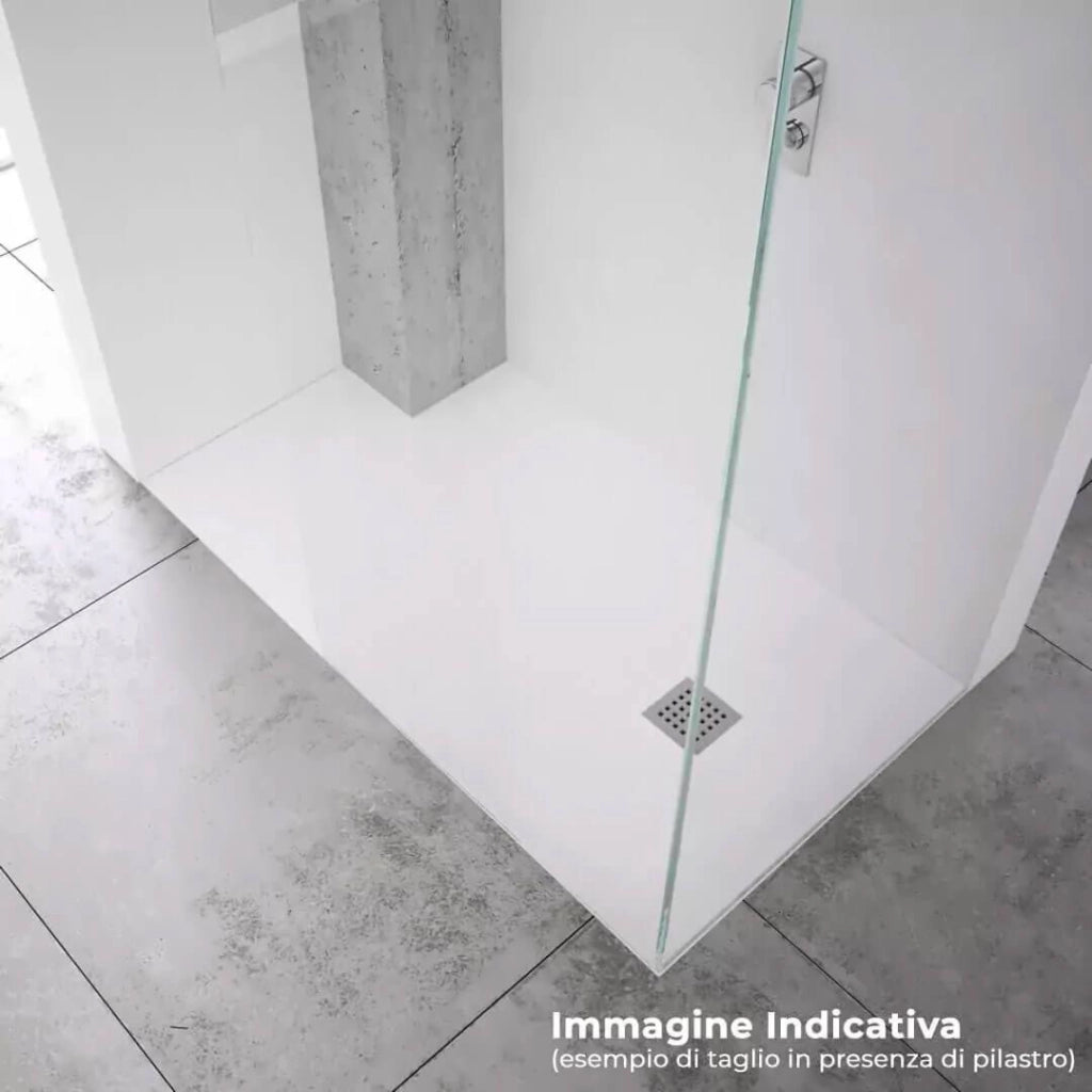 Piatto Doccia 70x170 cm in Pietra Bonussi Kamet Nero