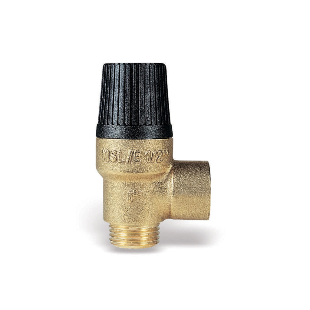 VALVOLA DI SICUREZZA A MEMBRANA ORDINARIA MASCHIO FEMMINA MODELLO MSL - 1/2- MASCHIO/FEMMINA - 7 BAR  - WAT