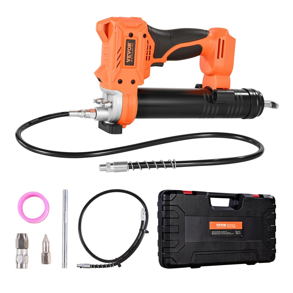 Ingrassatore a batteria 20V LD-821A, 55 MPa senza fili con luce LED, capacità 400g, robusto per veicoli e officina