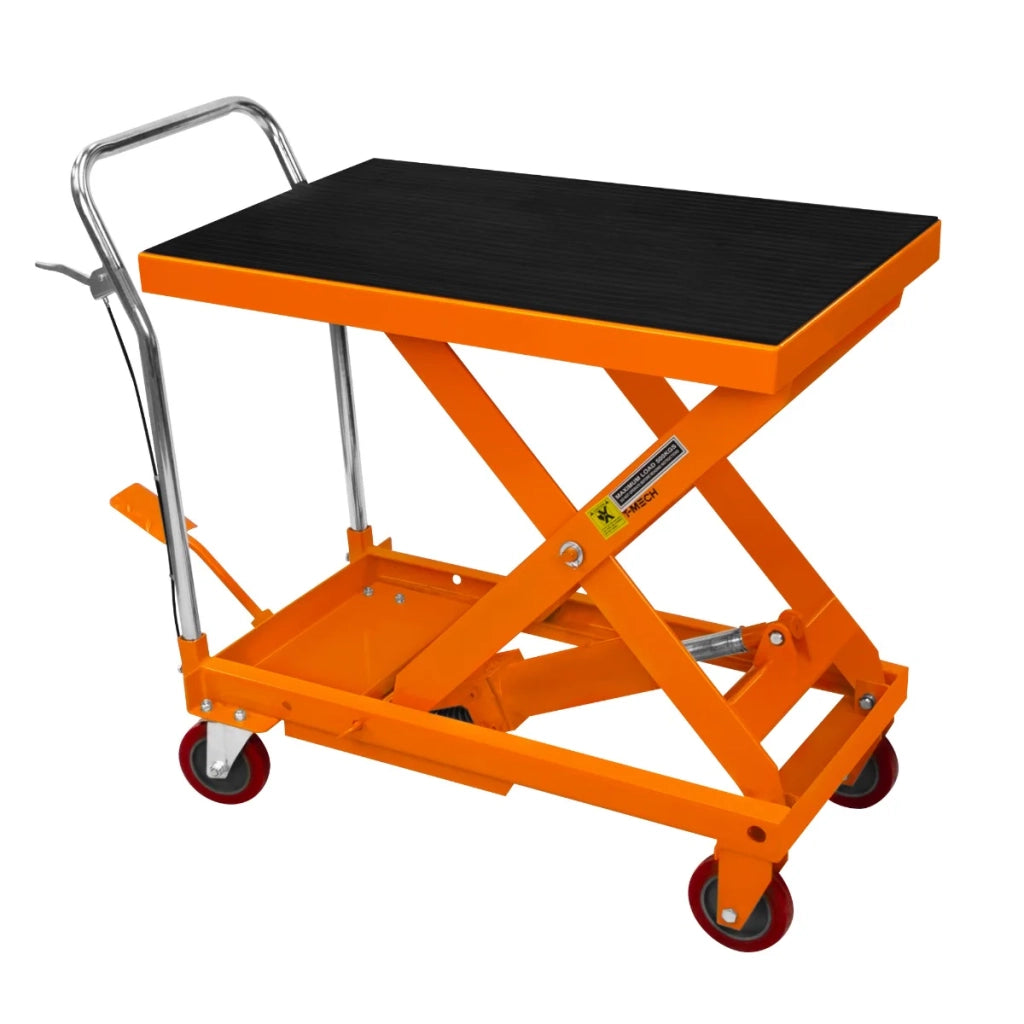 Pedana idraulica di sollevamento 500kg Con Carrello Mobile