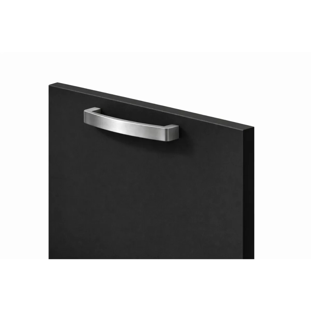 Anta per mobili in Legno nobilitato Compresa di Maniglia 90x30 Nero