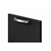 Anta per mobili in Legno nobilitato Compresa di Maniglia 90x30 Nero