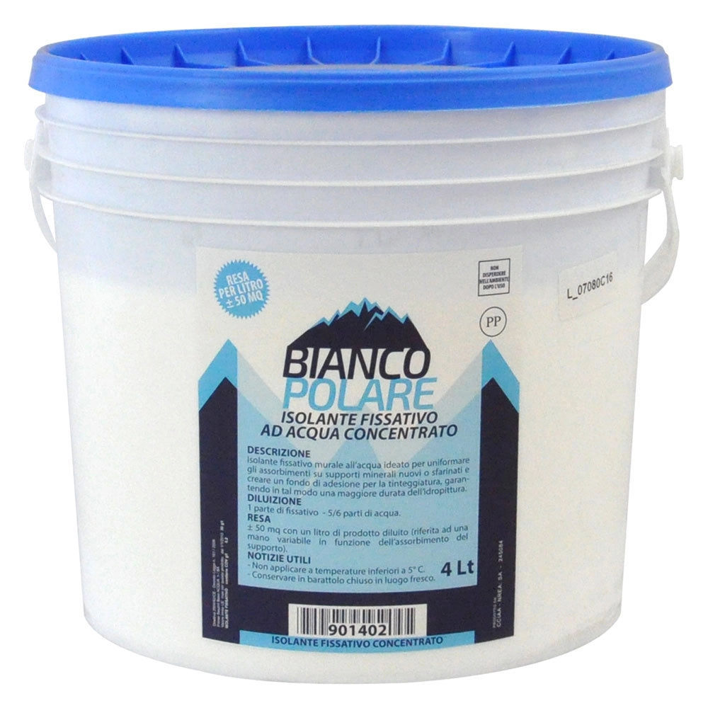 Isolante Murale Fissativo Bianco Polare 4 Lt