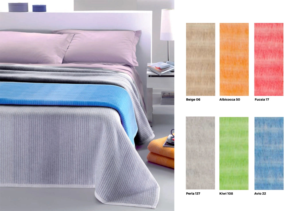 Coperta Jacquard in Misto Lana Modello Magic - 1 Piazza - Avio 22