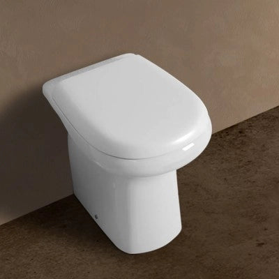 Wc tradizionale con brida serie Orient in ceramica con scarico a pavimento