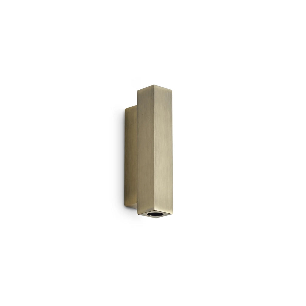 Applique Look 2 Luci LED 9W Luce Naturale 4000K Ottone Ideal Lux