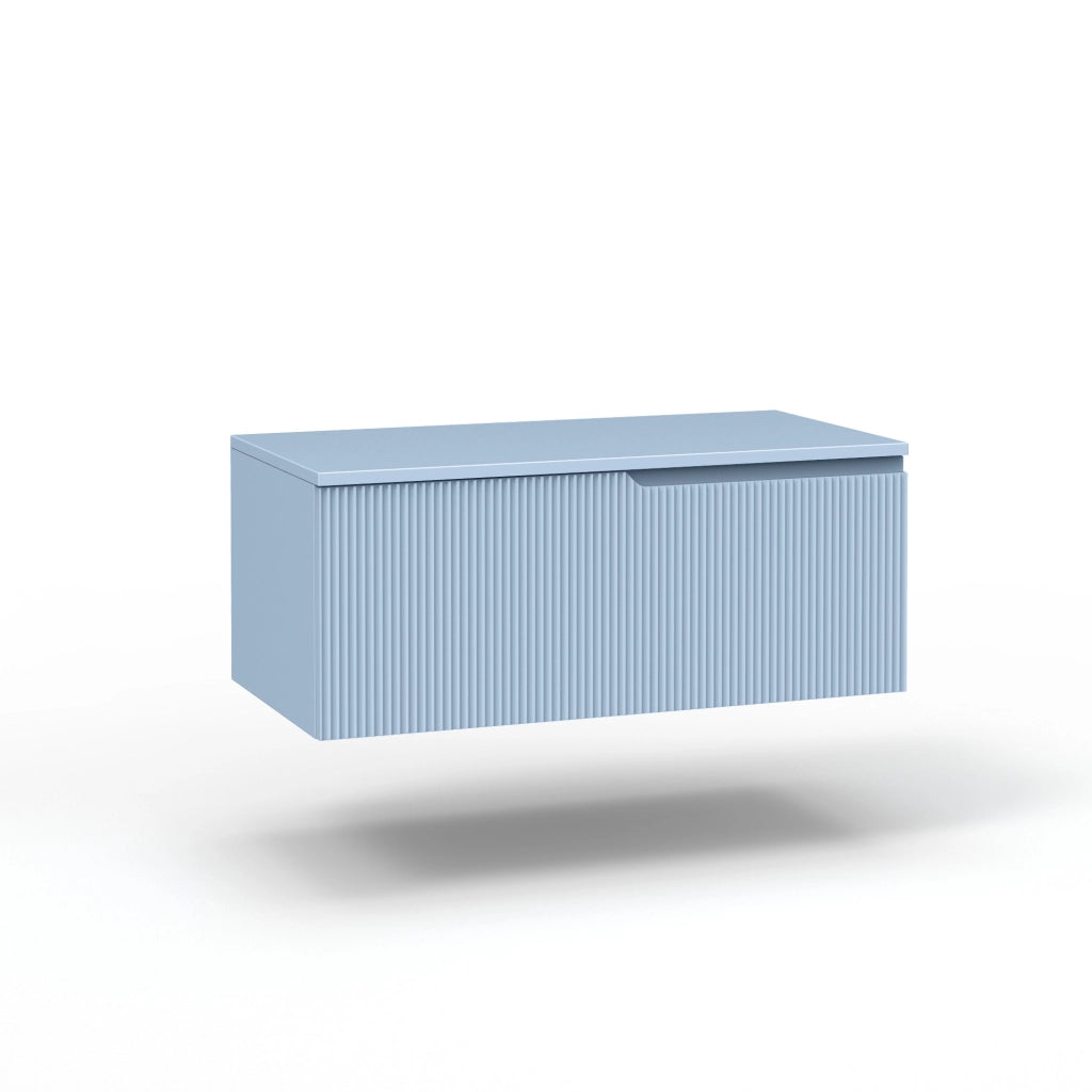 Composizione 4 pezzi VENERE antracite/azzurro tiffany