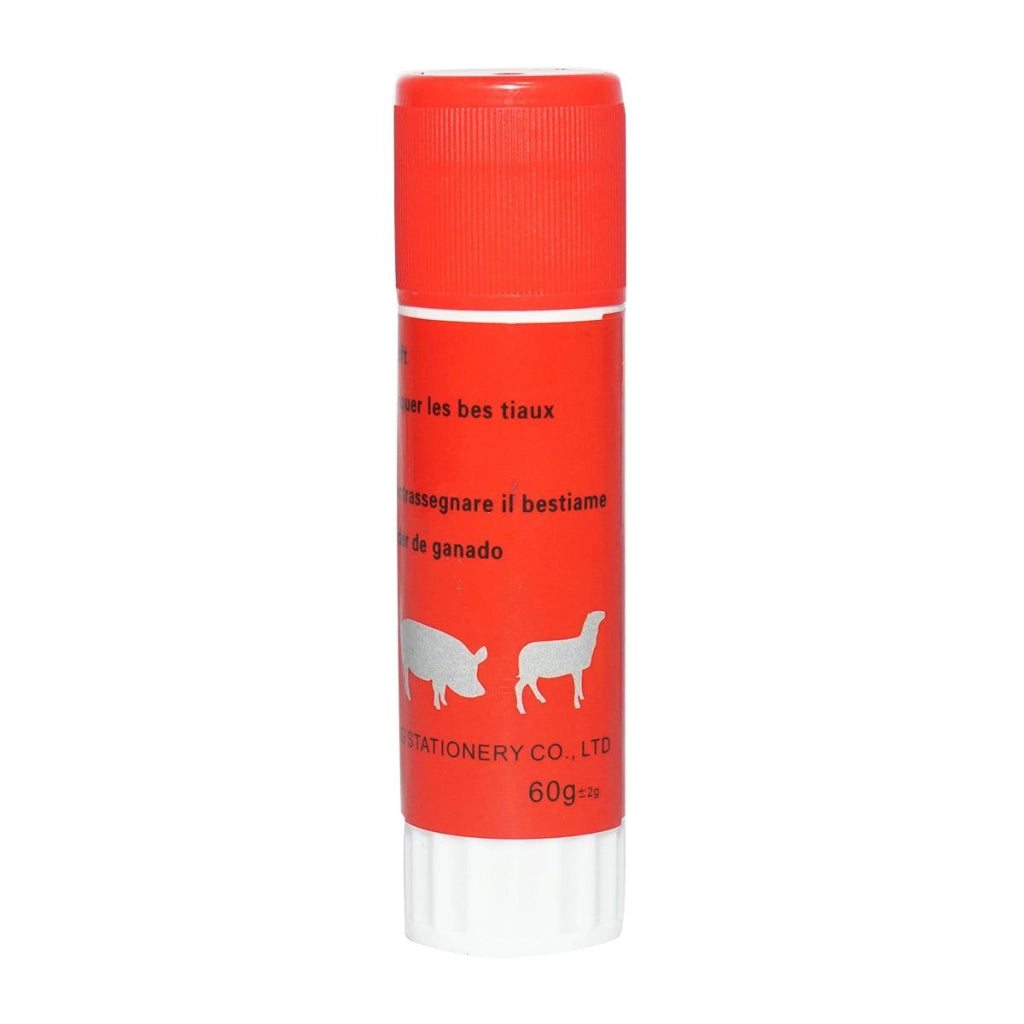 Marcatura di bestiame Animale Marker Pen Permanente Mark Pen per maiali Bovini e pecore Colore Rosso