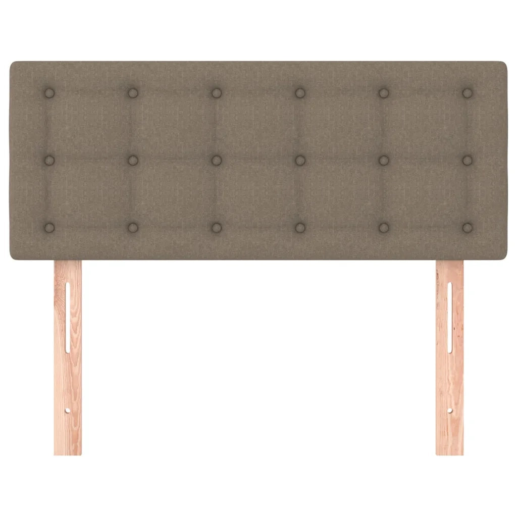 Testiera Tortora 90x5x78/88 cm in Tessuto 346420