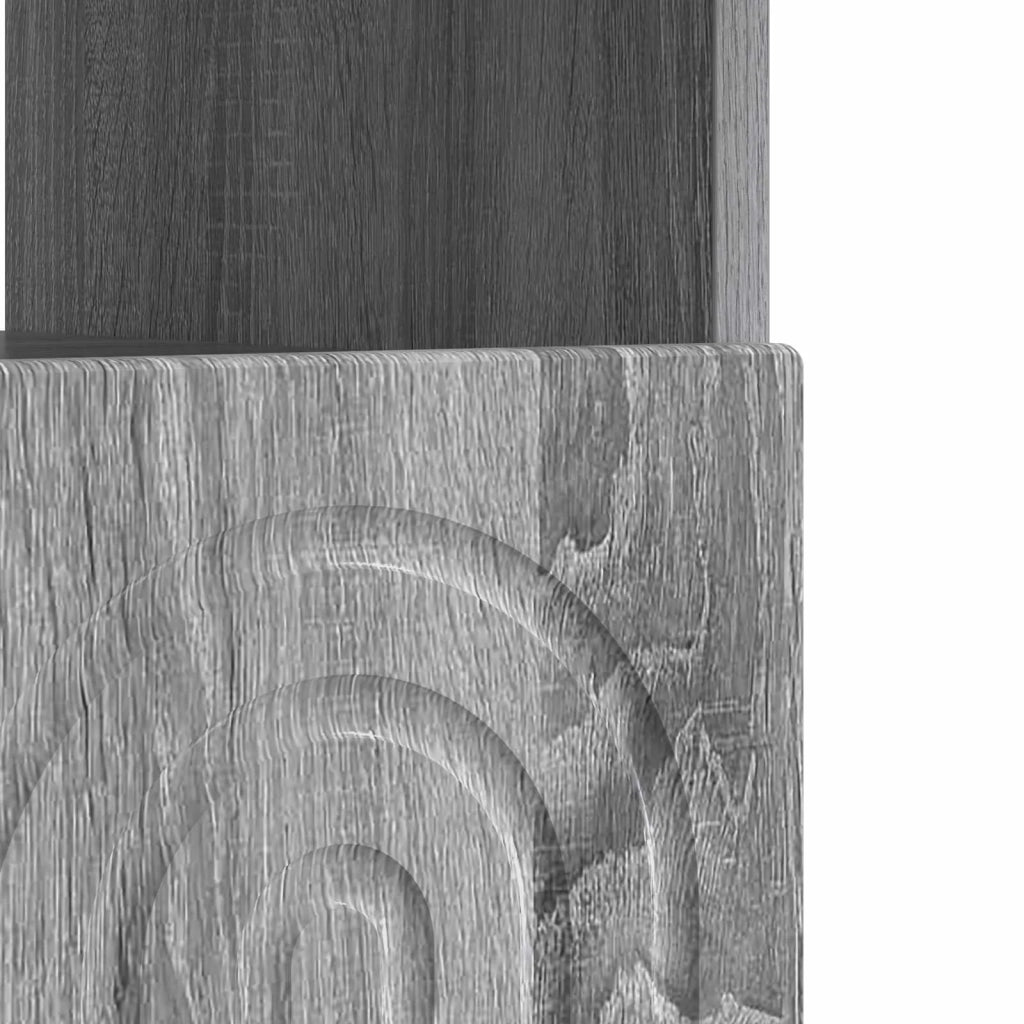 Mobile TV LED ALKMAAR 100 x 35 x 43 cm Sonoma grigio 896331