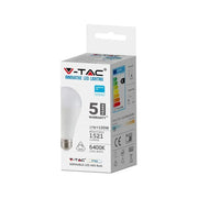 Bulbo LED - Samsung Chip 17W E27 A65 Plastica 6400K Dimmabile