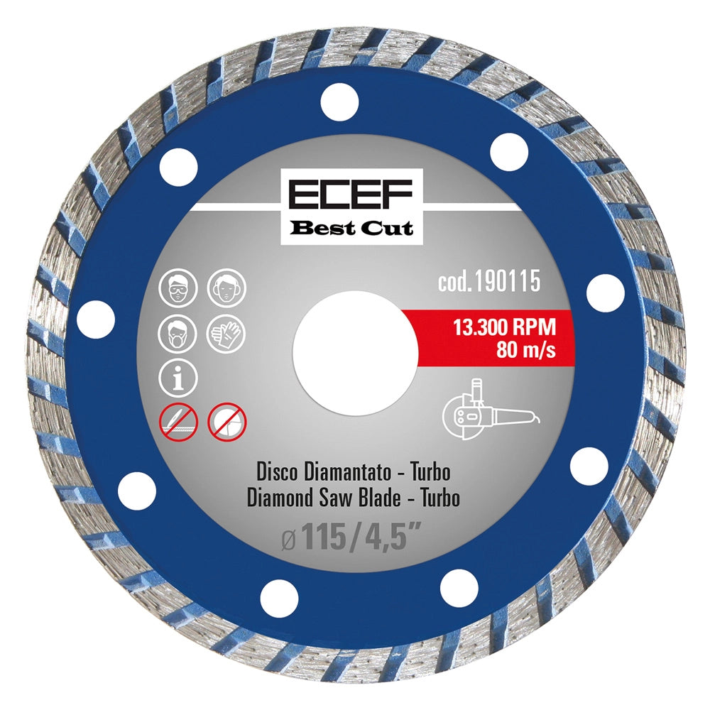 DISCO DIAMANTATO ø 115 x 2  - ECEF