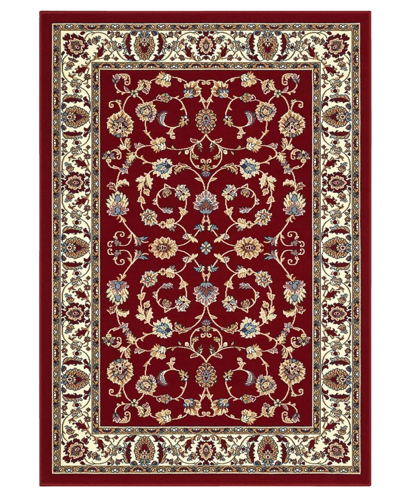 Tappeto passatoia ROYAL SHIRAZ 2079 ROSSO cm.70x240 arredo casa disegno moderno geometrico arredo casa