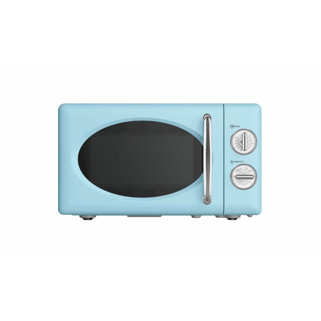 Forno microonde 20L 700W stile retrò, 5 livelli di potenza con scongelamento e timer 30 minuti - Sogo