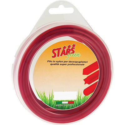 FILO X DECESPUGLIATORE STELLA CORALLO STARS - MM 3,0 MT 15- 4 pezzi