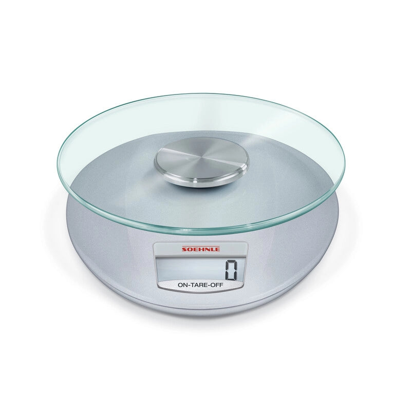 BILANCIA CUCINA C/PIATTO 5KG ROMA SILVER- 1,0 pz