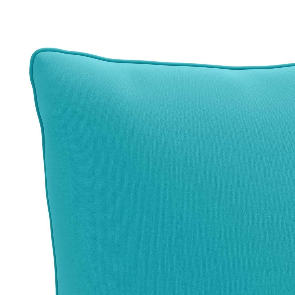 Cuscino per schienale PUTTEN 4 pz 100% Poliestere Turchese 945162