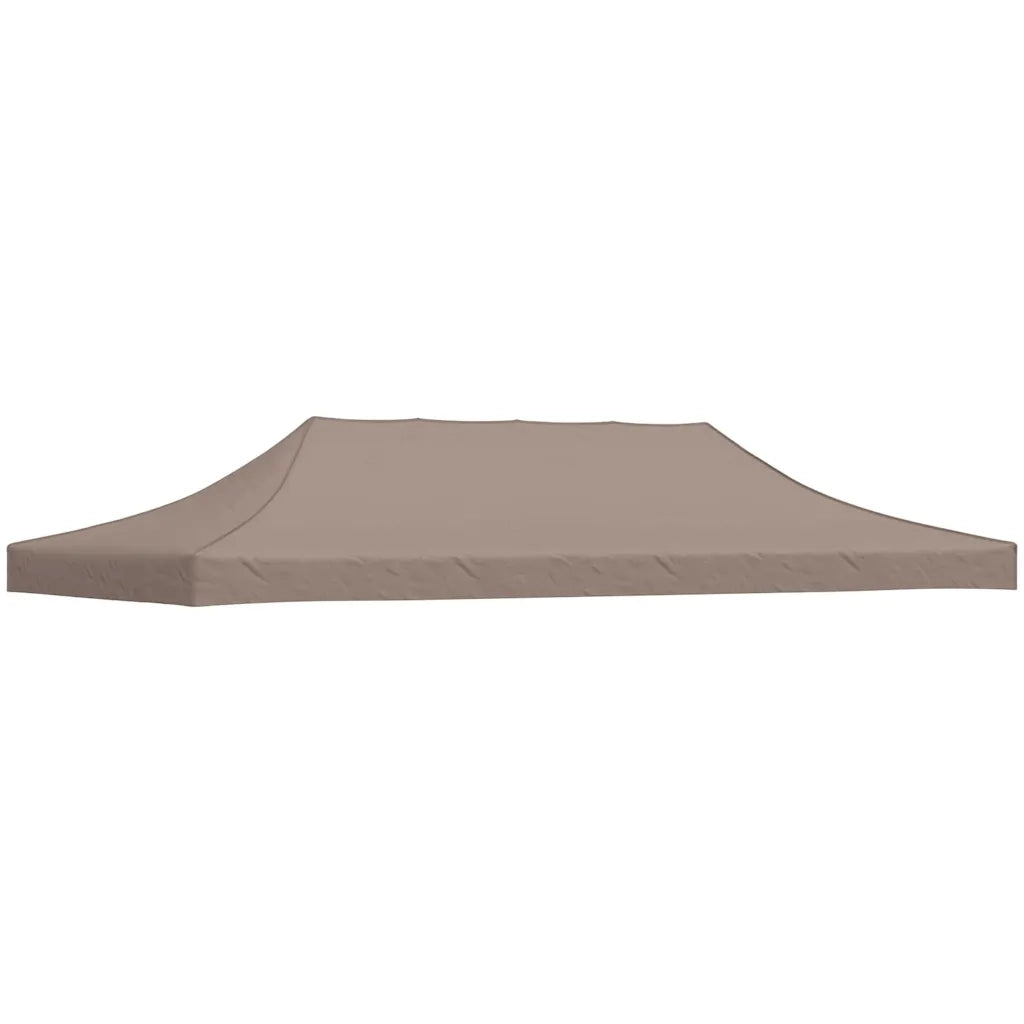 Tetto per Tendone per Feste 6x3 m Grigio Talpa 270 g/m² 315330