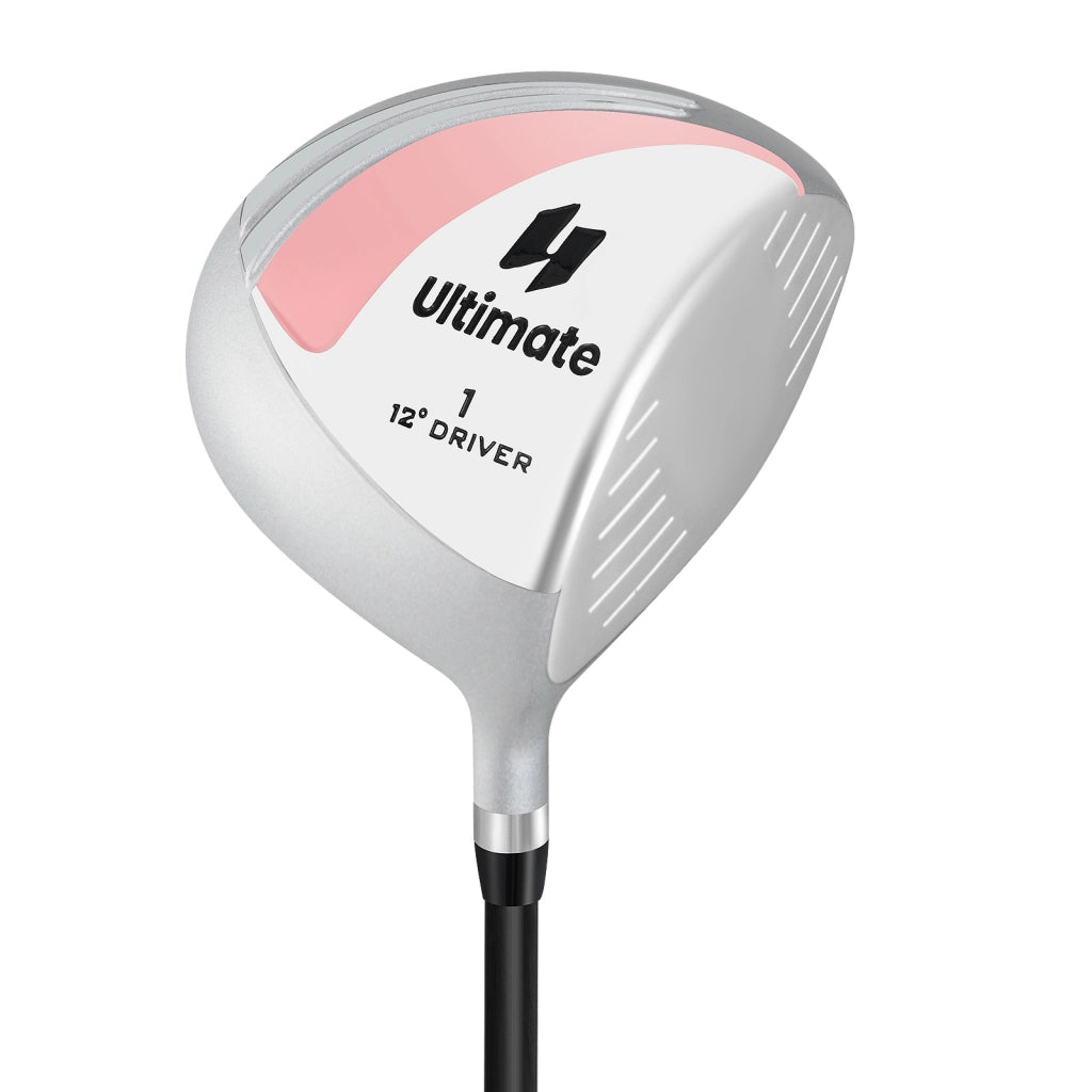 Mazza da golf singola per donna 460cc attrezzatura sportiva, Putter da golf asta in carbonio e impugnatura antiscivolo in TPR
