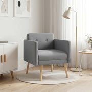 Sedia d'accento Grigio Chiaro Tessuto 42044782