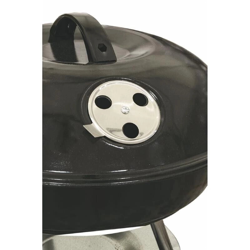 MINI BARBECUE TONDO CON COPERCHIO 35 X H 35 CM NERO