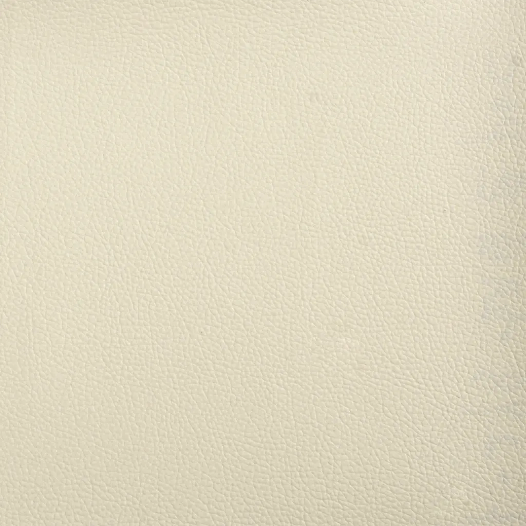 Divano a 2 Posti con Cuscini Crema 140 cm in Similpelle